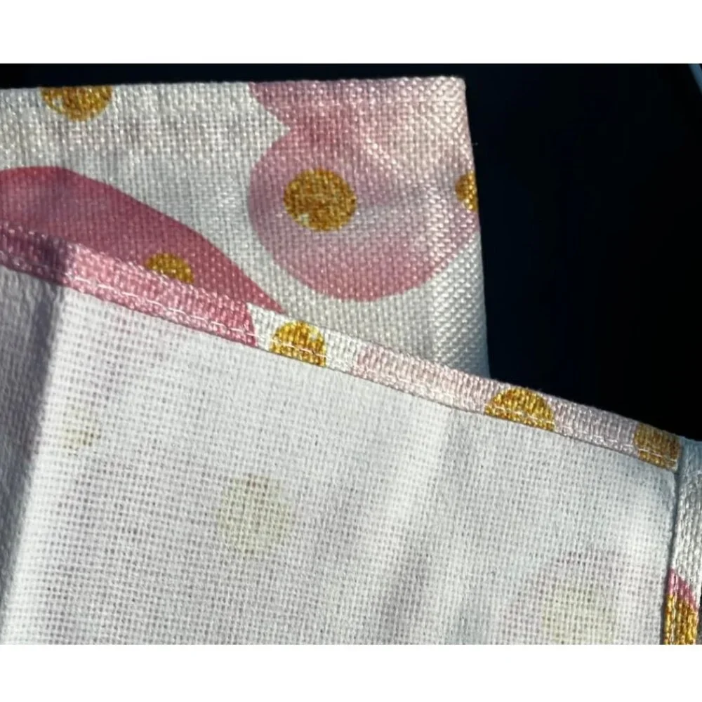 Valentines Day Placemats 4pc Pink Heart Table Decor Wedding Party Decorations